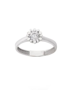 銀鑲石戒指 (Demo)