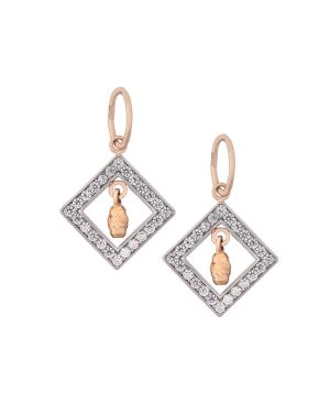 鑽石金耳環 (Demo)